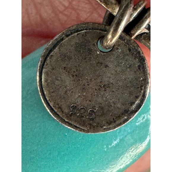 Silpada Sterling Silver Textured Pendant Necklace With Lobster Clasp - Picture 5 of 8